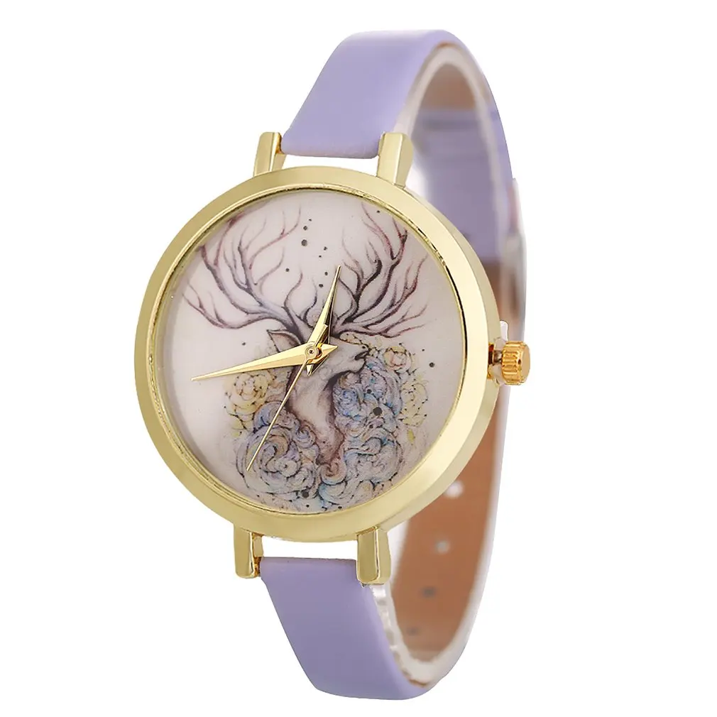 

gift for friends Waresale women's watches Ladies Leather Strap Quartz Wristwatch female watch relogio feminino montre femme