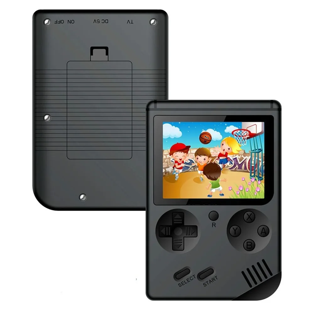 Rerto Gamebox мини портативная игровая консоль 3,0 дюймов Детский Цветной игровой плеер встроенные 168 видеоигры