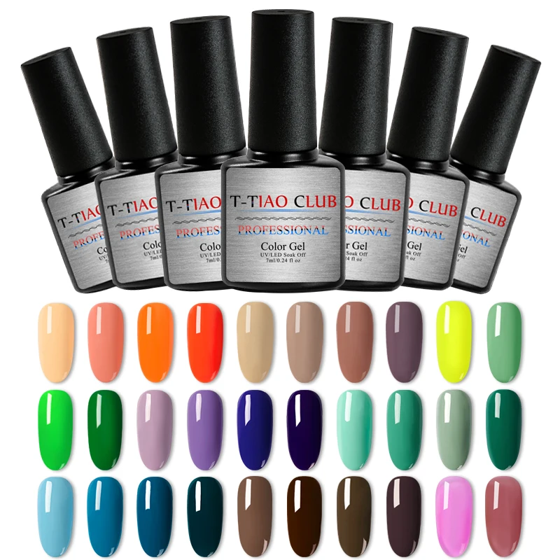 

132 Pure Colors Nail Gel Gray Color Series Nail Art UV Primer Green Color Series Nude Series Manicure Accessories Decorations