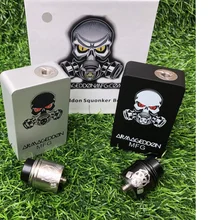 Armageddon Squonker BF Mod Box Kit Apocalypse bottom oil box set 18650 battery 6ml capacity kit with 510Thread Apocalypse mtlRDA lost vape therion bf dna75c squonker tc box mod