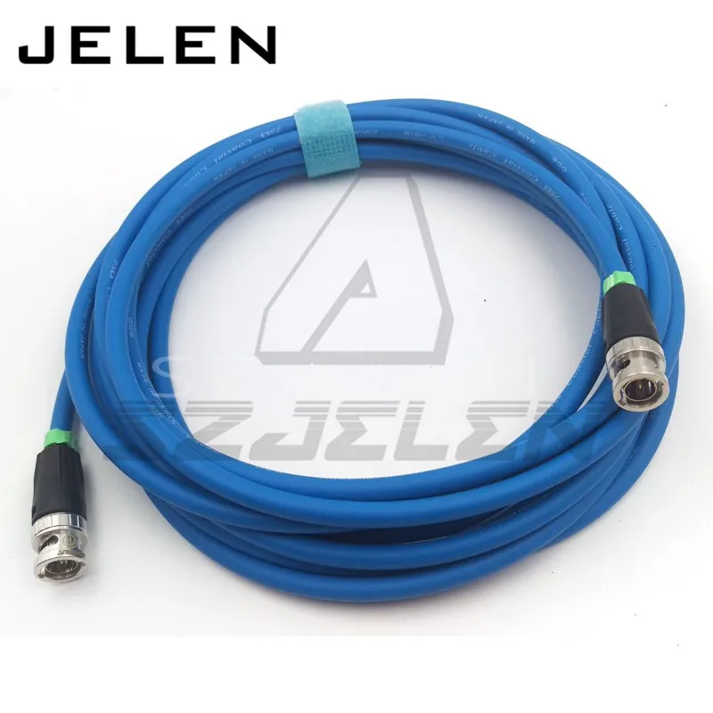 5 м HD SDI видео коаксиальный кабель, 75 коаксиальный кабель, 75 Ом коаксиальный кабель CANARE LV-61S 75 Ом синий кабель