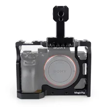 MAGICRIG DSLR Camera Cage with Top Handle For Sony A7II /A7III /A7SII /A7M3 /A7RII /A7RIII Camera To Quick Release Extension Kit