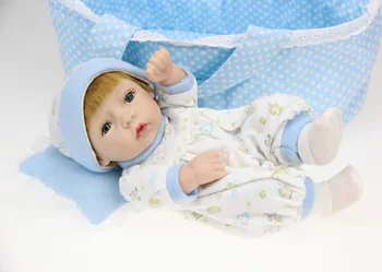 

Quality Goods Alive Full Rubber Baby Baths Small Girls Personality Gift Sleeping Bag Doll