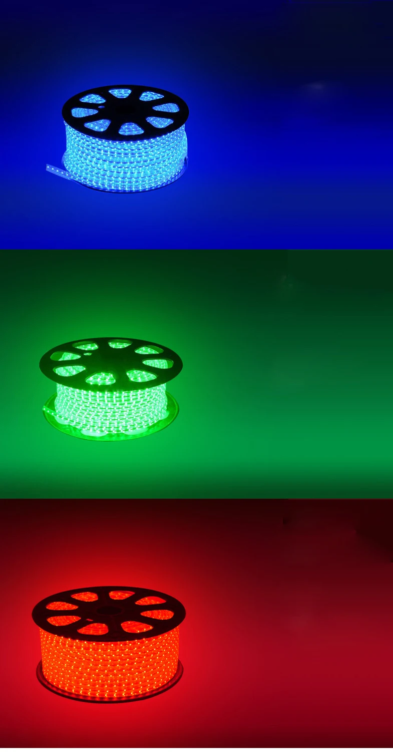 #Best Fanlive 20M lot AC 220V 230V 240V 3528 RGB LED Stripe Flexible Strip Light LED Ribion Tape 60leds m Remote Control
