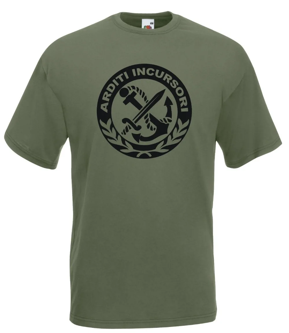 2018 High Quality Tee Shirt T-Shirt Emblem Military Bold Commandos Low Visible Summer Cotton T-shirt | Мужская одежда