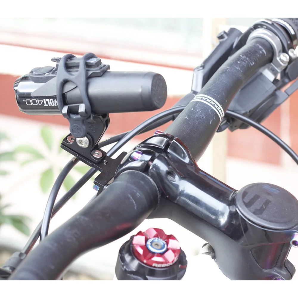 Велосипед стволовых передний свет крепёжный кронштейн свет держатель стойки Поддержка стенд для спорта Камера велосипед передняя фара Свет