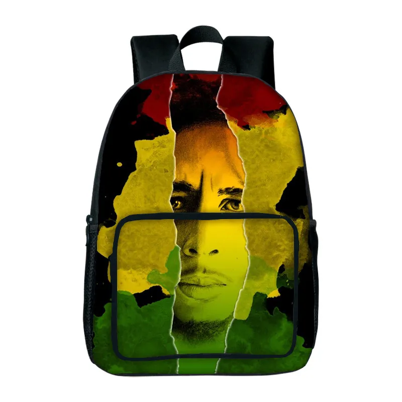 Bob Marley рюкзаки для женщин 3D принтованные школьные сумки модные сумки для девочек книжные сумки хорошее качество школьные сумки для детей - Цвет: 2