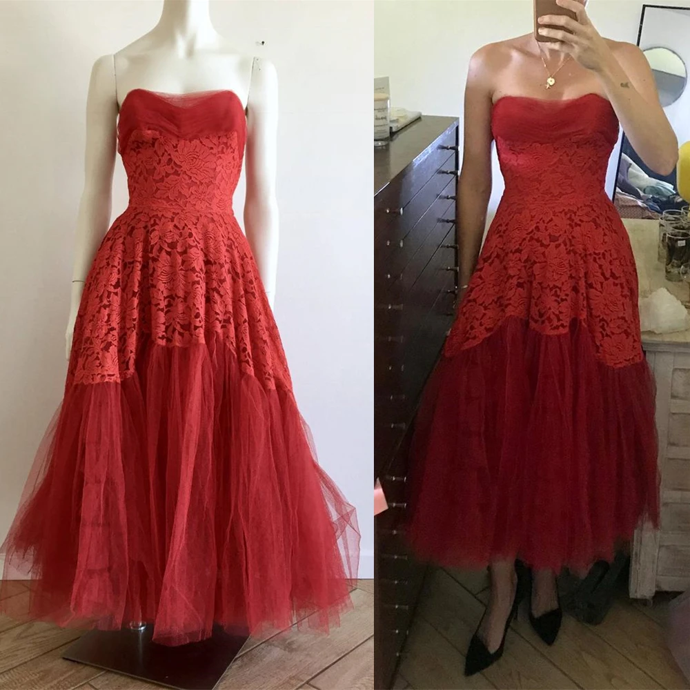 red cotillion dresses