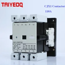 CJX1-110A AC contactor CJX1-110/22 3TF50 Electrical Magnetic contactor, 3Pole switch contactors 24V 220V 380V 2NO 2NC