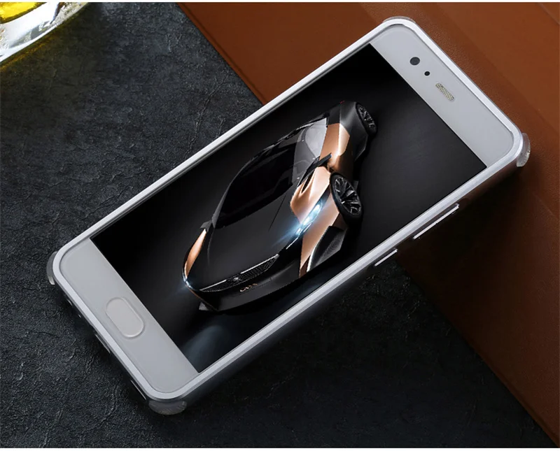 Для Huawei P10 матовый Зеркало задняя крышка для Huawei P10 плюс P10+ покрытие Алюминий металла Рамки для Huawei P 10 чехол