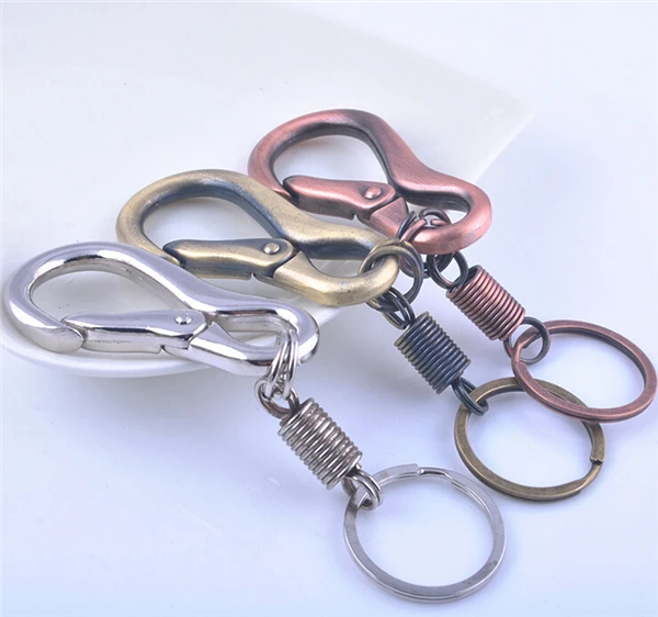 Fashion Pants Buckle Keychains Waist Belt Clip Hanging Loops Keyring