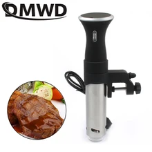 DMWD вакуумный медленно Sous Vide кухонная плита погружной нагреватель циркулятор говяжий стейк процессор цифровой таймер дисплей Нержавеющая сталь ЕС
