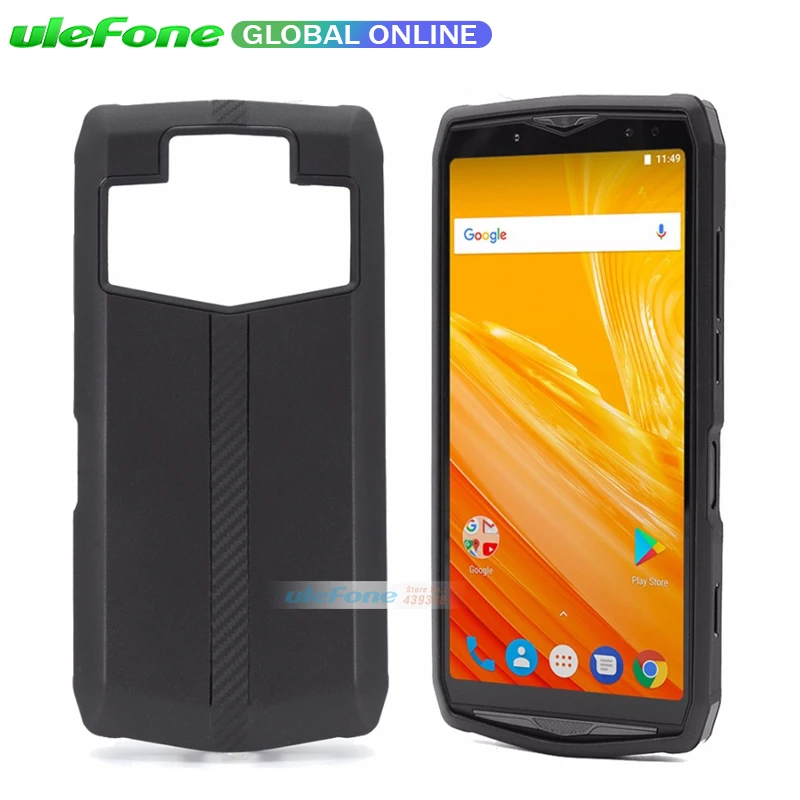 Ulefone Power 5 5S высококачественный чехол оригинальный защитный ТПУ Черный