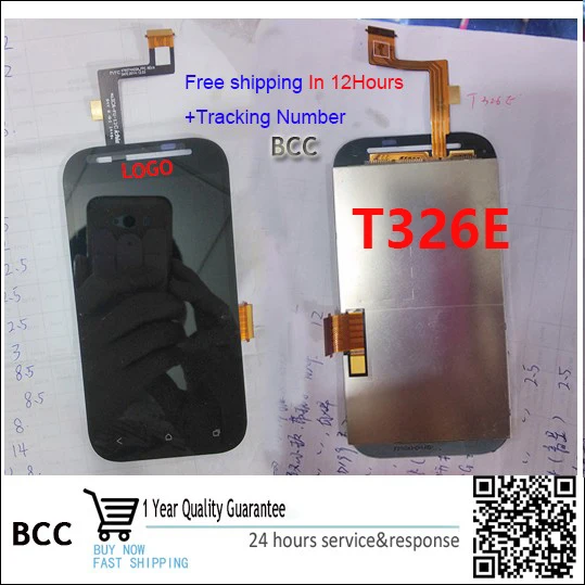 

Full LCD DIsplay+Touch Screen Digitizerfor HTC Desire SV T326e T528T C525E C520E Original New ,100% Test Ok free shipping