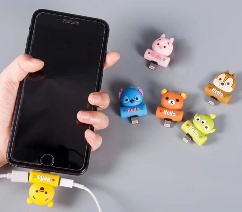 

Cute 2 In 1 Charging And Earphone Audio Adapter For iPhone 6 7 8 Plus X XS Max XR Headphone + Charge Converter Splitter For IOS