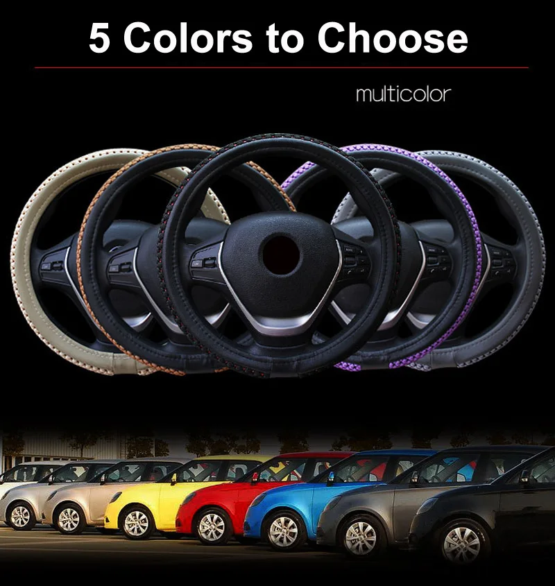 01 Car Steering Wheel Covers