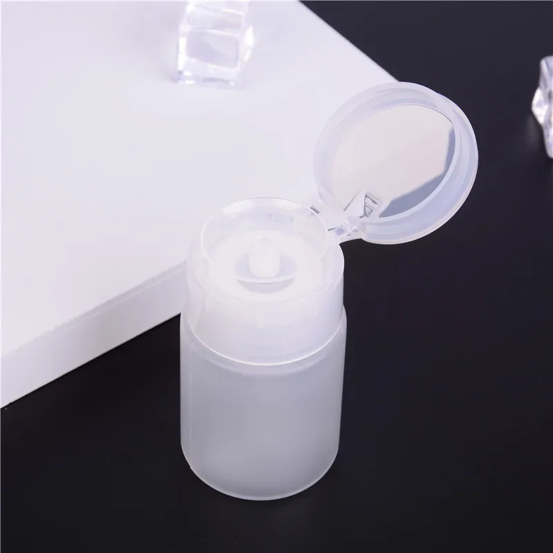 

Liquid Acrylic Polish Gel Remover Cleaner Portable Manicure Tool Nail Art Empty Bottle Pump Container Storage Dispenser