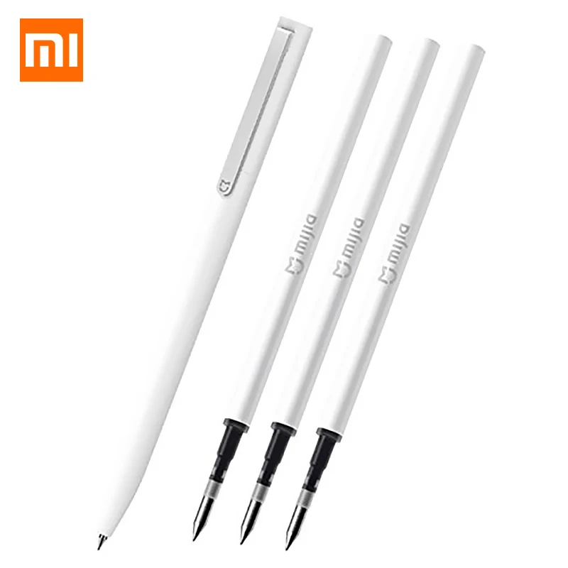 Оригинальные ручки Xiaomi Mijia 9 5 мм гладкие швейцарские стержни PREMEC японские чернила