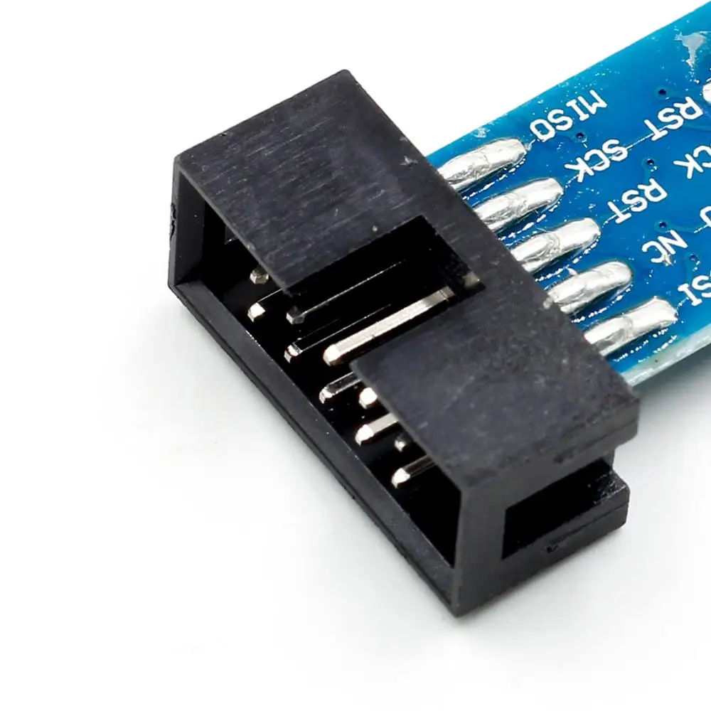1 шт. 10 Pin на 6 адаптер плата для AVRISP MKII USBASP STK500 высокое качество|Интегральные схемы|