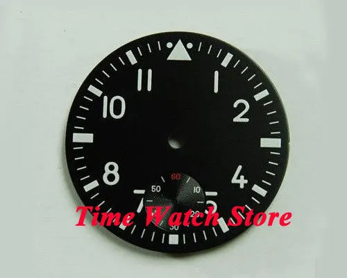 Часы marks dial D09 черные светящиеся часы ETA 6498 с ручным заводом 38 9 мм|watch dial|dialdial watch |