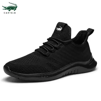 

CARTELO men's shoes casual shoes men's solid color new wild tide shoes