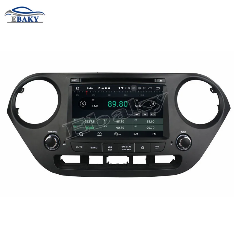 Flash Deal NaviTopia 7inch 4GB RAM 64GB ROM Octa Core Android 9.0 Car DVD Player For HYUNDAI  I10 2014-2015/GPS 15