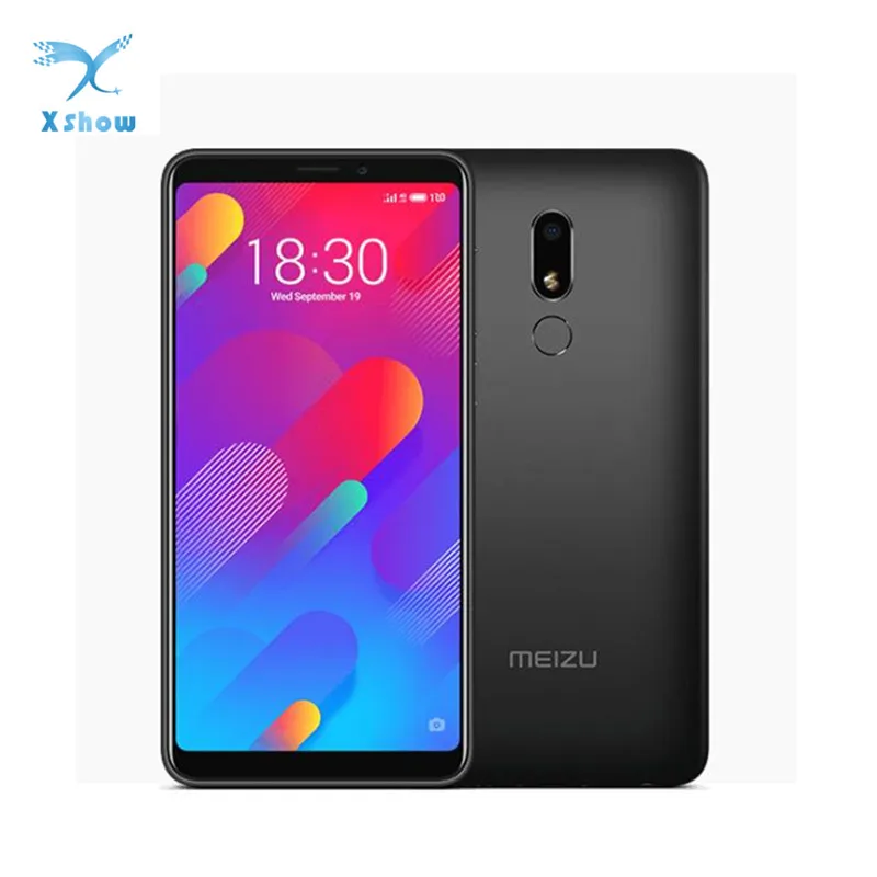 Meizu M8 lite, глобальная версия, 4G LTE, 3 ГБ ОЗУ, 32 Гб ПЗУ, четырехъядерный мобильный телефон MTK6739, 5,7 дюймов, HD ips экран, две sim-карты, смартфон - Цвет: Black