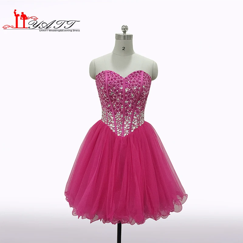 Hot Pink Dresses for Juniors