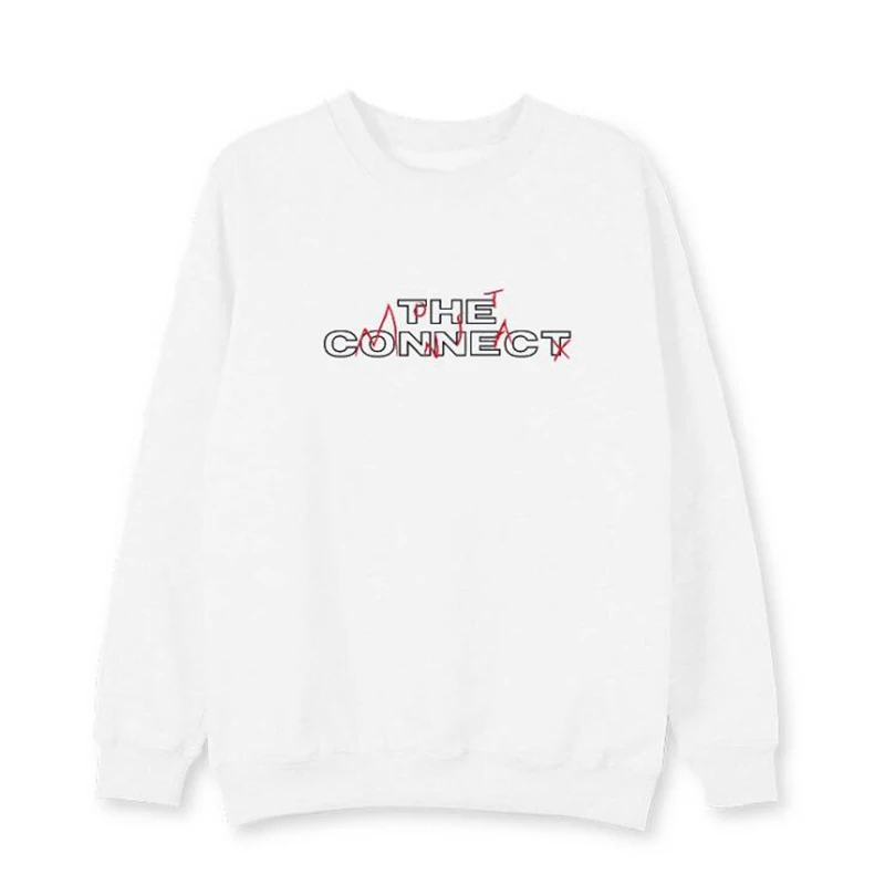 Men Tops KPOP Fashion MONSTA X Album The connect Printed Letters Hoodies Pullovers long sleeve Sweatshirts streetwear (3)