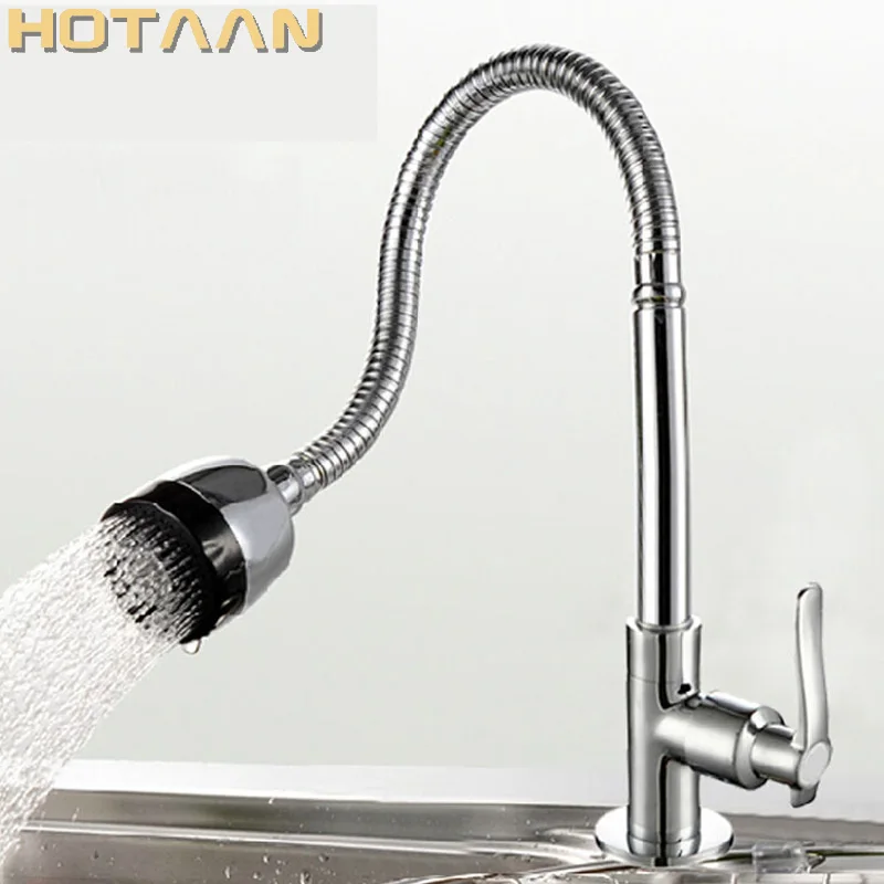 Us 21 71 10 Off Vertical Farm Sink Single Lever Kitchen Faucet Basin Faucet Kitchen Faucet Taps For Kitchen Sink Water Tap Water Swivel Mixer In