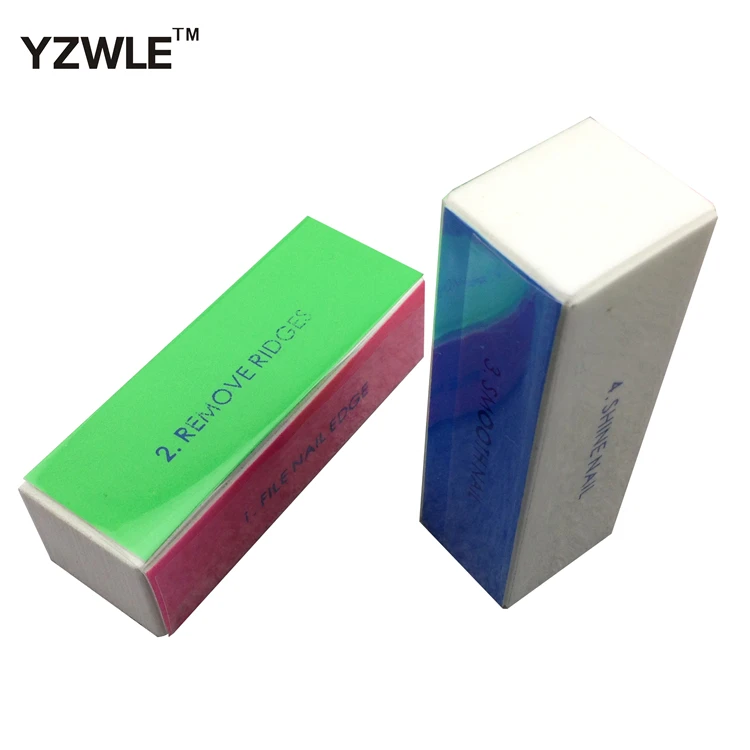 

2PCS X 4-WAY Nail Art Polish Gel Buffing Sanding Files Buffer Block Remove Smooth Shine Buffer Tools (NR-WS81)