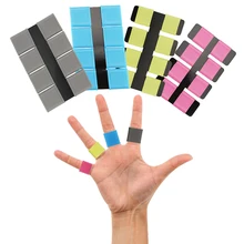 Trasporto Libero Golf dito punta Del Silicone Del Manicotto di Sostegno Protector Grip grigio 8 pz/set Multi colore per le Donne Degli Uomini(China)
