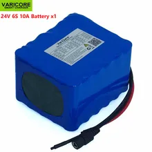 VariCore 24V 10Ah 6S5P 18650 Battery li-ion battery 25.2v 10000mAh Electric bicycle moped /Electric/lithium ion battery pack