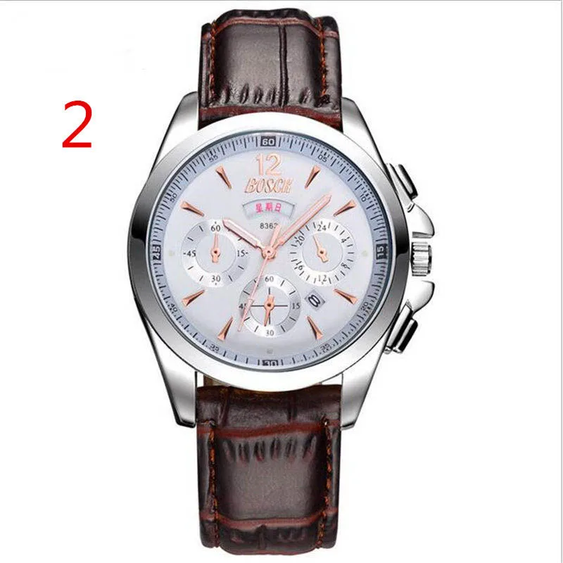 

2018 automatic ultra-thin casual fashion tide waterproof quartz men's watch