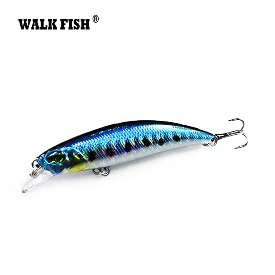 

Walk Fish 1Pcs 6.5cm 4g Minnow Fishing Lure Wobblers Crankbait artificiais para pesca Japan Hard Bait Swimbait fishing tackle