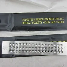 Круглая вольфрам-карбидная рабочая доска, размер отверстия 0,26-2,80 мм 51 отверстия, доска для прокладки проводов из нержавеющей стали