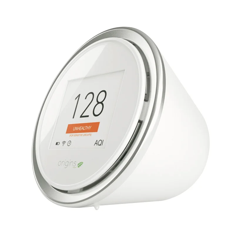 

2017 Origins Smart PM2.5 Air Detector Portable LED screen Wifi 2.4GHZ Use With Air Purifier Air Quality Monitoring Health care