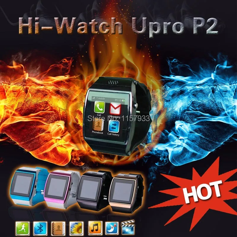 Новые горячие мужчины Bluetooth u upro смарт часы телефон sim-sd слот для карты цифрового smartwatch синхронизации SMS шагомер камеры для Andriod