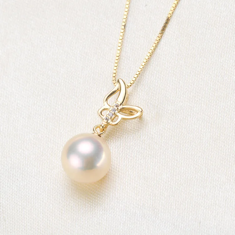 Mini Butterfly Pearl Pendant Holder S925 Sterling Silver Jewelry Findings Silver&ampGold Color 6Pcs/Lot | Украшения и аксессуары