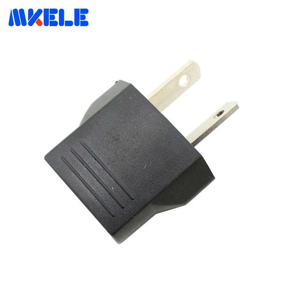 

2Pin Power Socket Portable Black US To AU AC Plugs Outlet Travel Industrial Converter Adapter Electrical Socket Free Shipping
