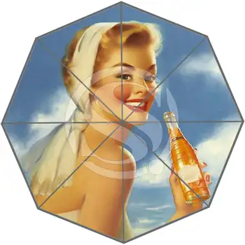 

Custom pin-up Sexy woman Best Nice Cool Design Portable Fashion Stylish Useful Foldable Umbrella-SQ0618-OY11456