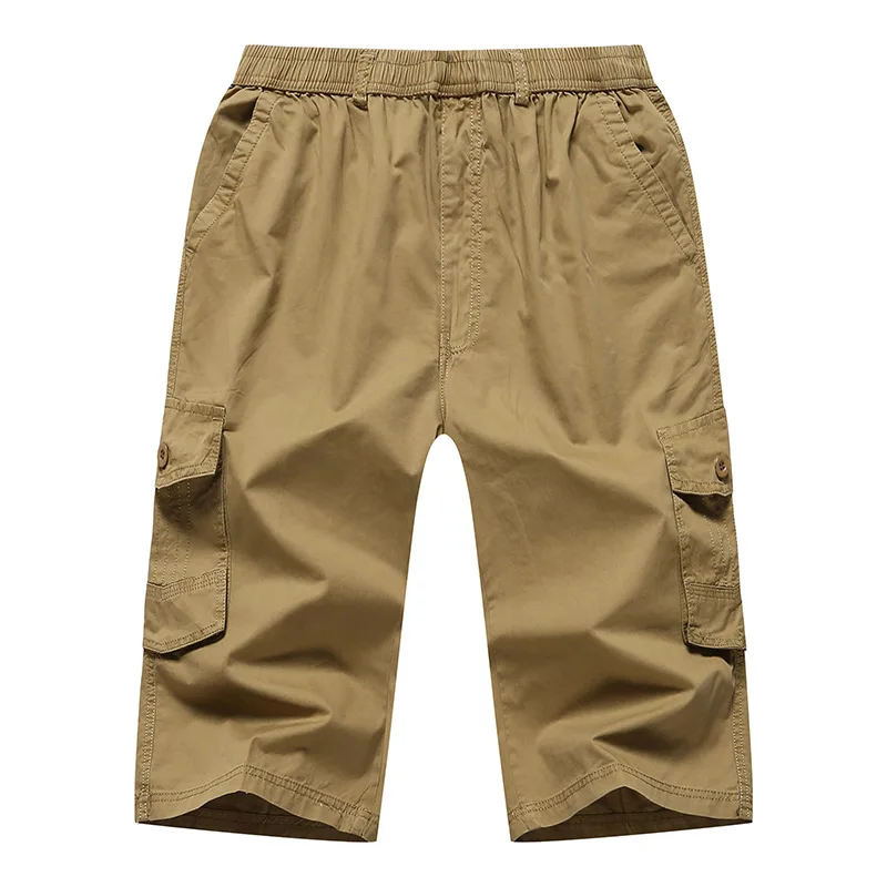 Новинка года; Летние повседневные хлопковые шорты в Корейском стиле хорошего качества; большие размеры; Homens