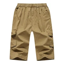 Новинка года; Летние повседневные хлопковые шорты в Корейском стиле хорошего качества; большие размеры; Homens