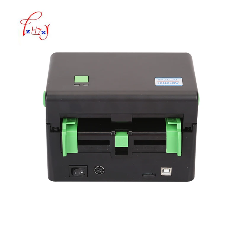 صريحة ملصق الشحن طابعة ماكس عرض 108mm Qr كود طابعة ملصقات التسمية الحرارية طابعة باركود 1 pc
