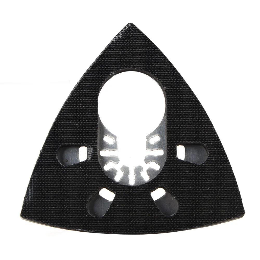 

93mm Triangular Polishing Sanding Pad Oscillating Multi Tool Wood Cutting For Multimaster Dremel Renovator Power Tools