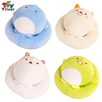 

35cm Japanese Animation Sumikko Gurashi Doll Plush Stuffed Toy Triver Office Desk Pillow Hand Cushion Home Decor Birthday Gift
