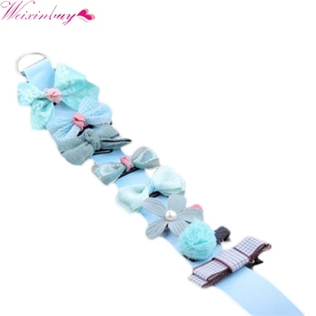 

8Pcs/set Baby Girls Sweet Bow Knot Hair Clip Bow Flower Barrettes Party Kids Hairpins Head wear