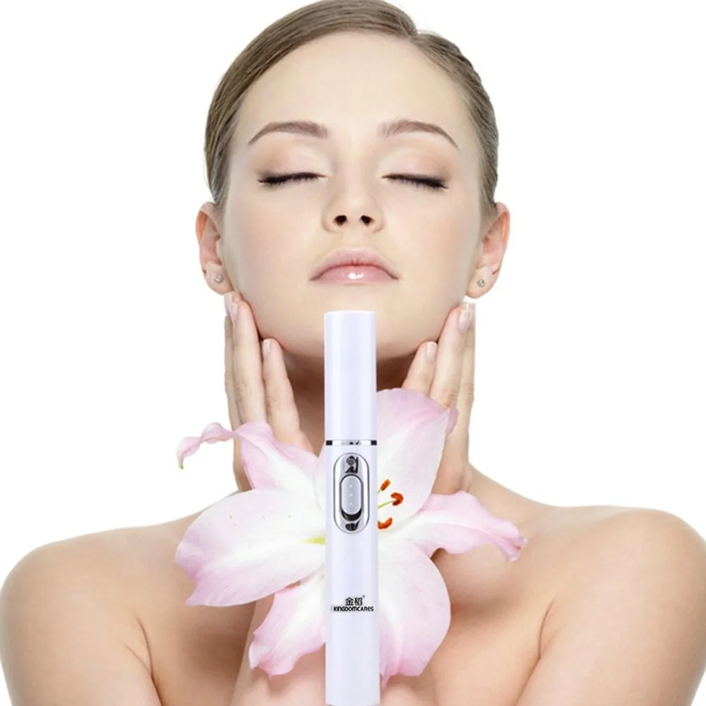 New Red Light Eye Massage Pen Eye Care Protector Remove Eye Bags Dark