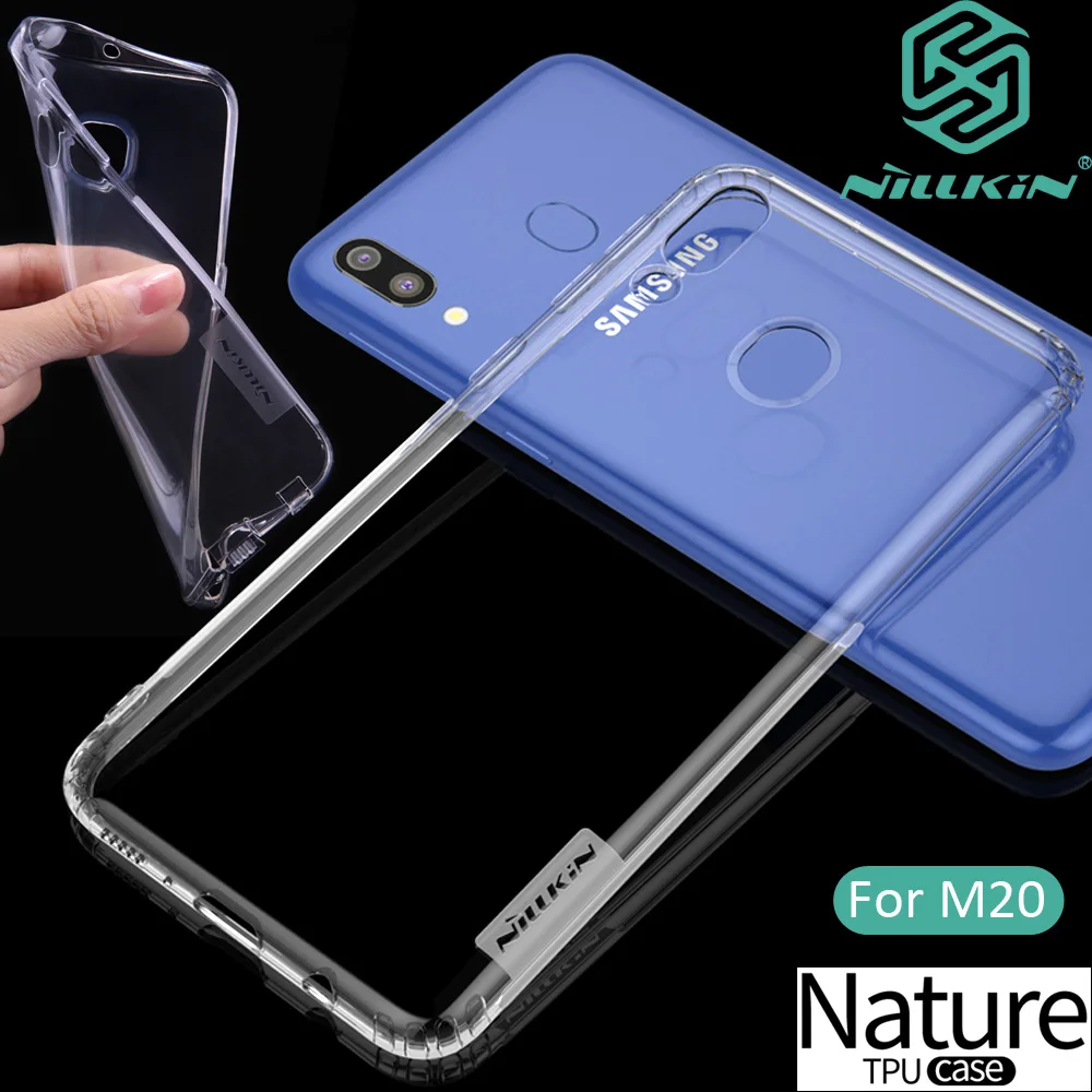 Прозрачный чехол Nillkin для samsung Galaxy A70 M20 A30 A50 из мягкого ТПУ|Чехлы-накладки| |