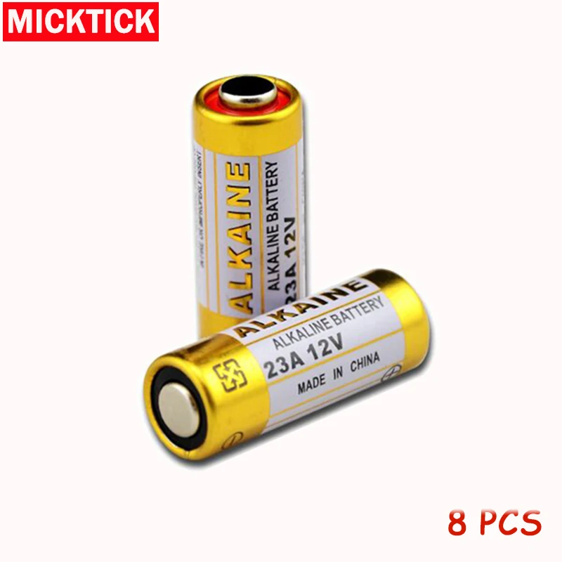 Новые 8 шт./лот 23A12V Батарея Малый 23a 12 В 21/23 A23 e23a mn21 MS21 v23ga L1028 щелочных Батарея|battery